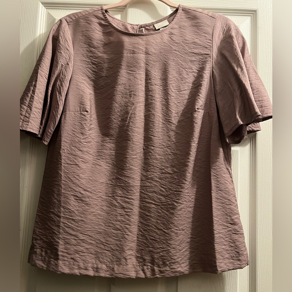 Silk Purple Top